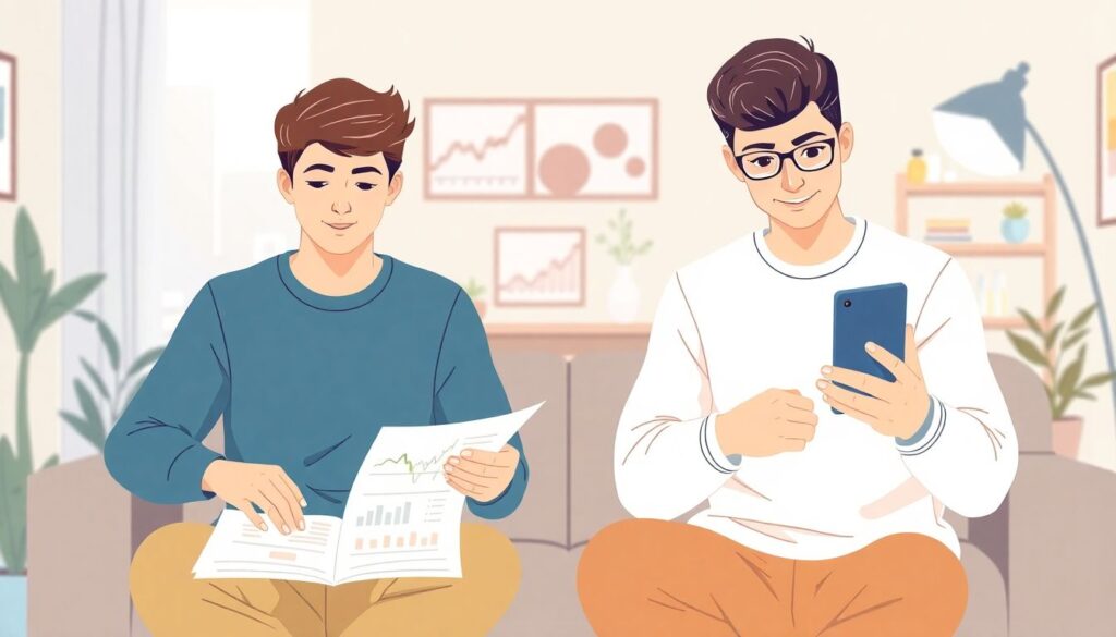 Стратегия финансового баланса между молодежью и новичками - иллюстрация