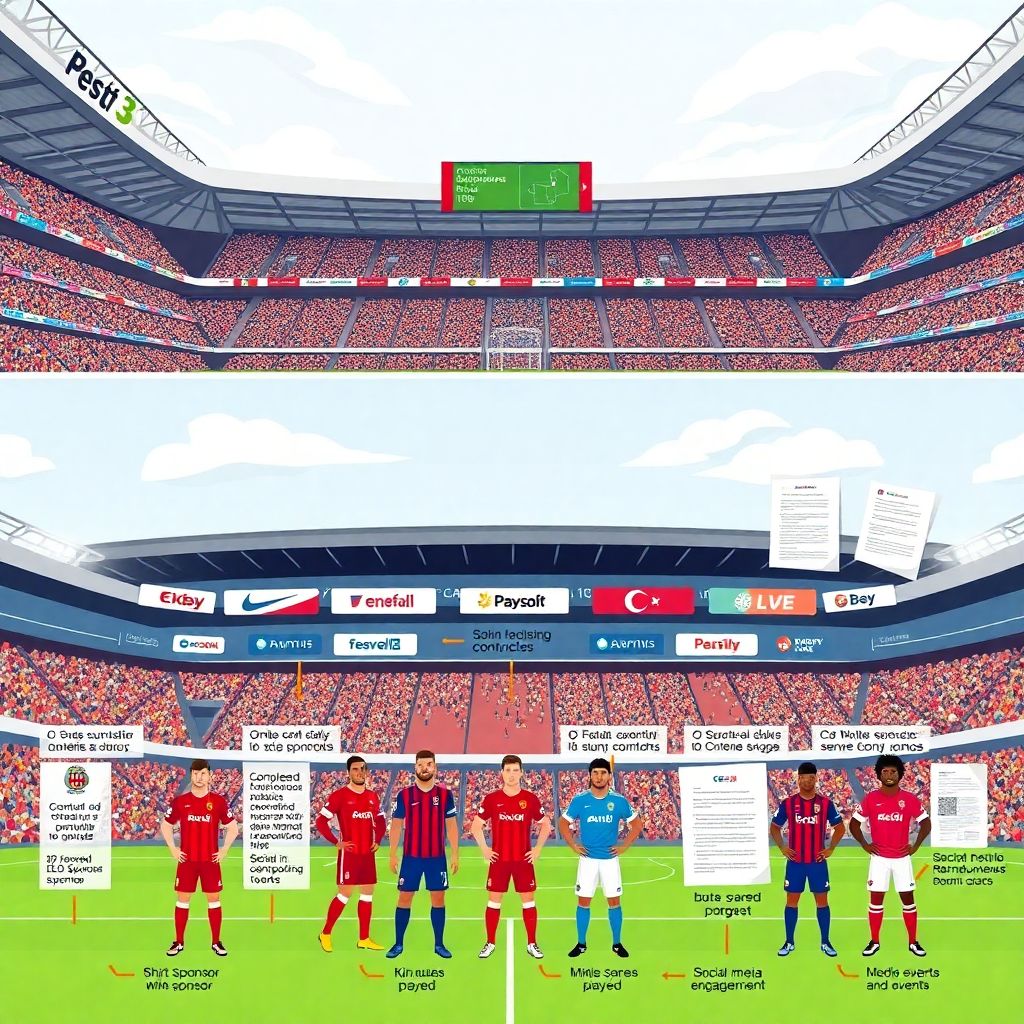 Влияние спонсорских соглашений на премиальные выплаты игрокам в спорте