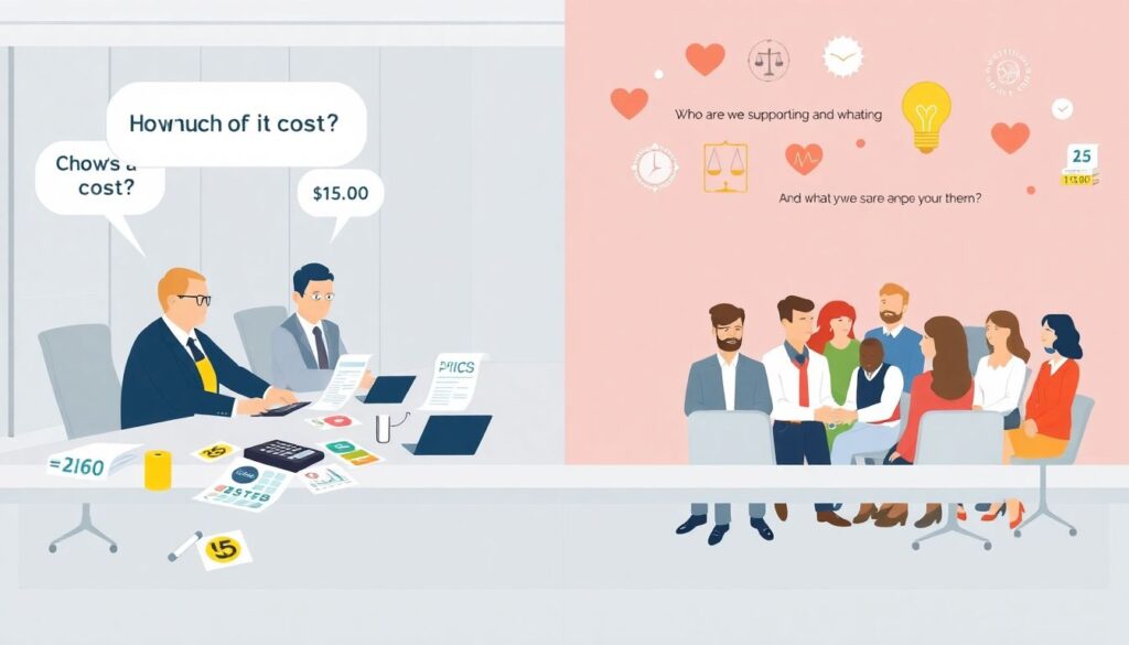 Этические вопросы в расчете контрактов и спонсорства - иллюстрация