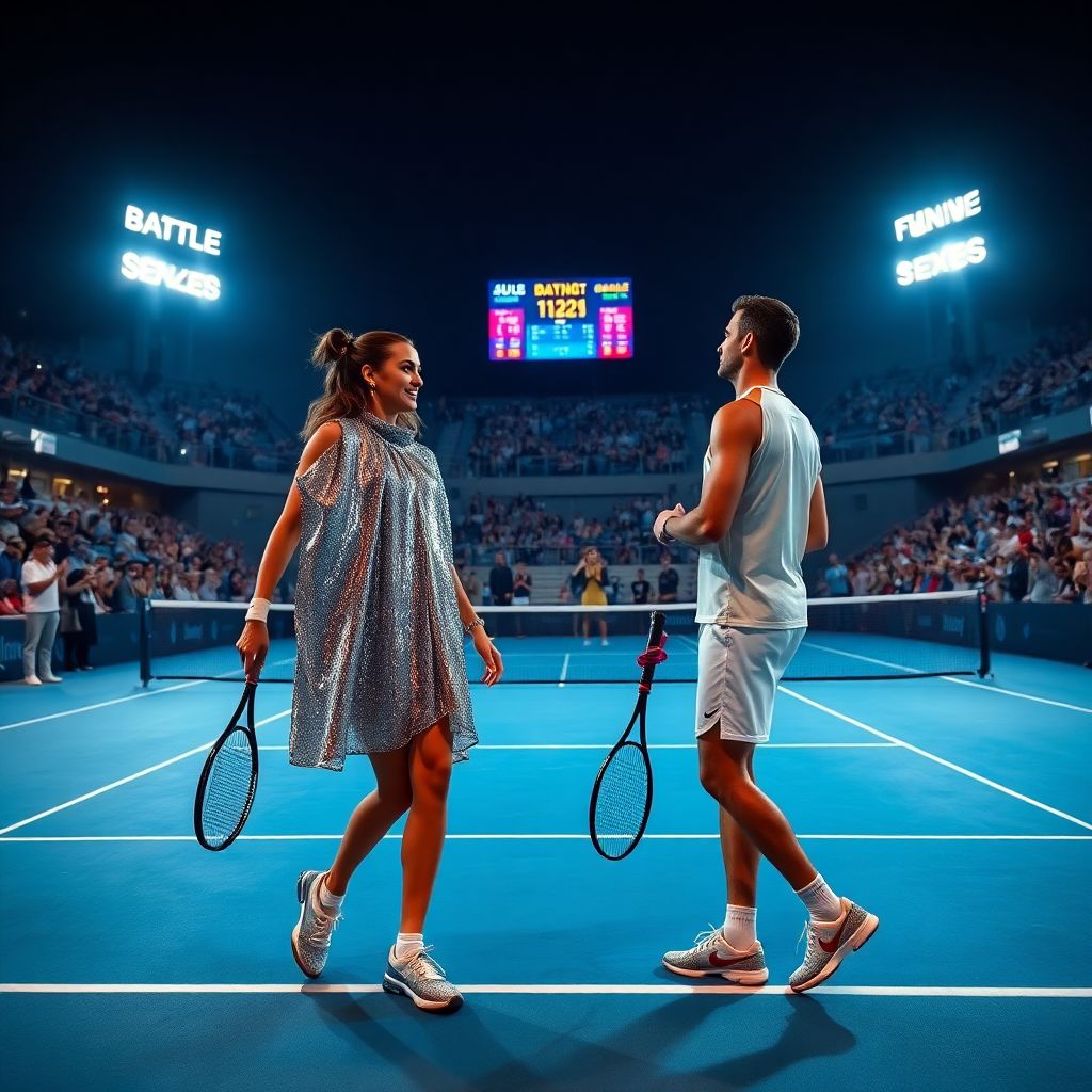 Матч Соболенко против Кирьоса: почему «Битву полов» раскритиковал мир