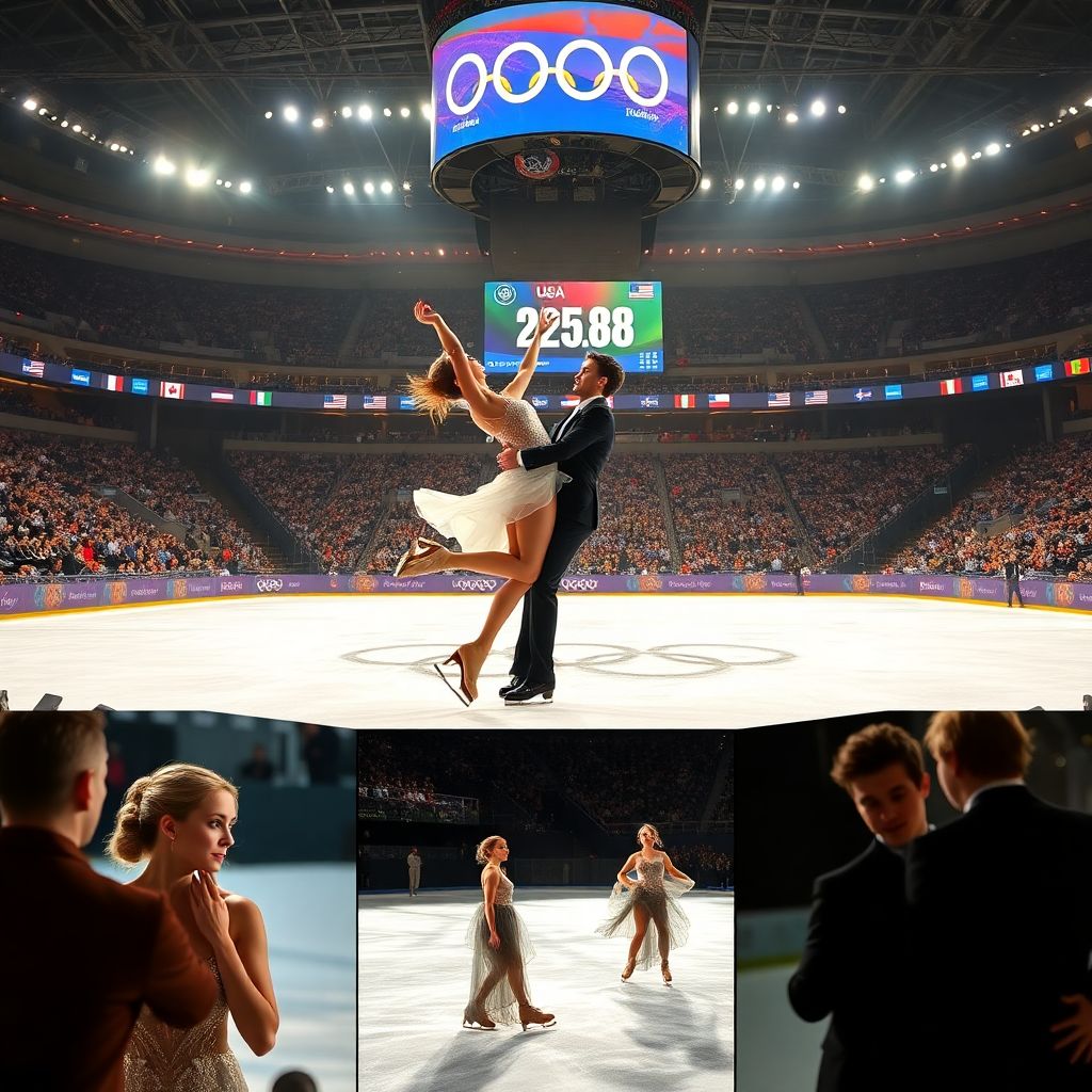 Фотоитоги финала танцев на льду ОИ‑2026: триумф Сизерона и 13‑е место Дэвис/Смолкин