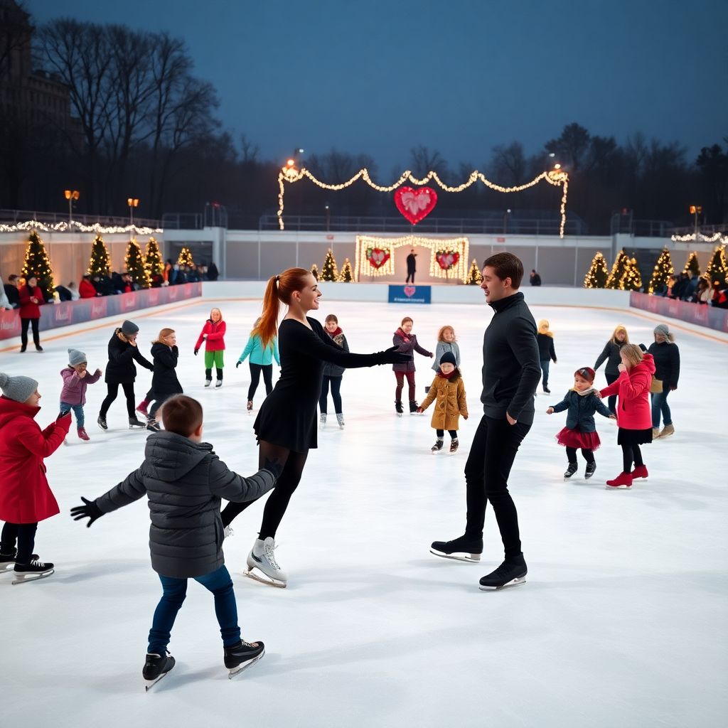 День святого Валентина на льду с Александрой Трусовой и Макаром Игнатовым