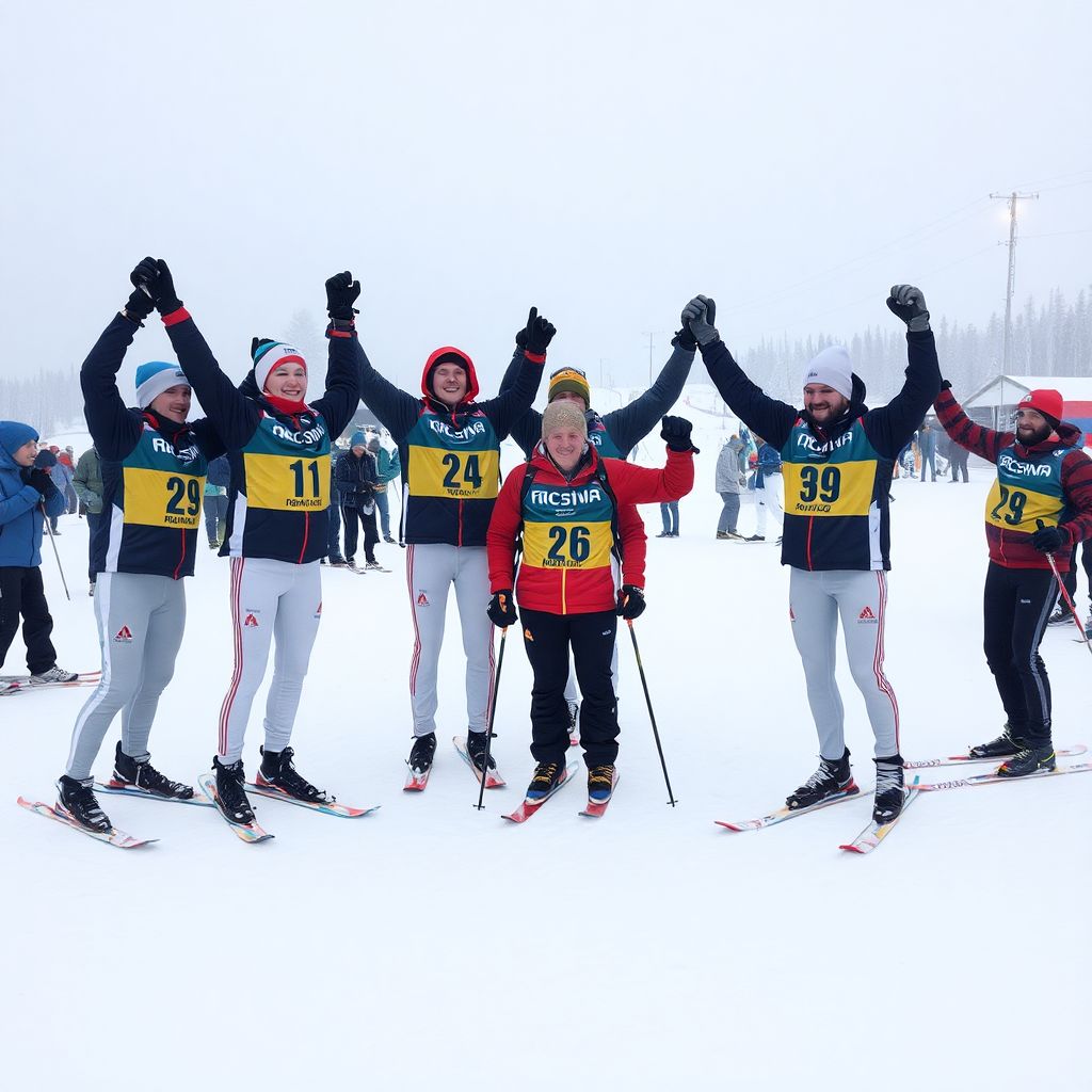 Лыжный чемпионат России: смешанная эстафета в Южно-Сахалинске и триумф Татарстана